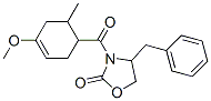4-benzyl-3-((1-methoxy-5-methylcyclohexen-4-yl)carbonyl)-2-oxazolidinone CAS#: 144424-76-0