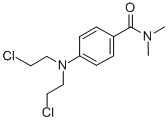 4-[bis(2-chloroethyl)amino]-N,N-dimethyl-benzamide CAS#: 122567-50-4