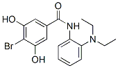 4-bromo-2'-(diethylamino)-3,5-dihydroxybenzylanilide CAS#: 4036-89-9