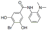 4-bromo-N-[2-(dimethylamino)phenyl]-3,5-dihydroxybenzamide CAS#: 4036-86-6