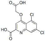 4-((carboxymethyl)oxy)-5,7-dichloroquinoline-2-carboxylic acid CAS#: 130613-17-1