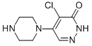 4-chloro-5-piperazin-1-ylpyridazin-3(2H)-one CAS#: 153276-34-7