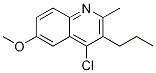 4-chloro-6-methoxy-2-methyl-3-propylquinoline CAS#: 3348-22-9
