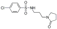 4-chloro-N-[3-(2-oxo-1-pyrrolidinyl)propyl]benzenesulfonamide CAS#: 321713-50-2