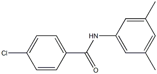 4-chloro-N-(3,5-dimethylphenyl)benzamide CAS#: 127292-04-0