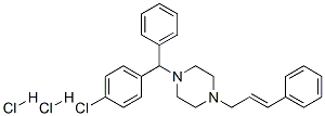 4-cinnamyl-1-[(4-chlorophenyl)benzyl]piperazine dihydrochloride CAS#: 39245-23-3