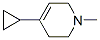 4-cyclopropyl-1-methyl-1,2,3,6-tetrahydropyridine CAS#: 142798-26-3