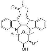4'-demethylamino-4'-hydroxystaurosporine CAS#: 126572-73-4