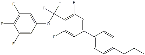 4-*difluoro(3,4,5-trifluorophenoxy)-methyl]-3,5-difluoro-4'-propyl-1,1'-biphenyl CAS#: 303186-20-1