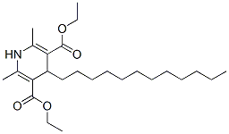 4-dodecyl-3,5-diethoxycarbonyl-1,4-dihydro-2,6-dimethylpyridine CAS#: 144883-74-9