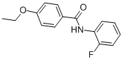 4-ethoxy-N-(2-fluorophenyl)benzamide CAS#: 346720-52-3