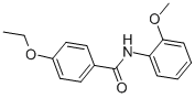 4-ethoxy-N-(2-methoxyphenyl)benzamide CAS#: 346693-00-3