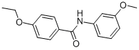 4-ethoxy-N-(3-methoxyphenyl)benzamide CAS#: 346693-59-2