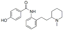 4-hydroxy-N-[2-[2-(1-methyl-2-piperidyl)ethyl]phenyl]benzamide CAS#: 37612-09-2