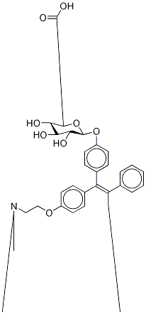 4-hydroxytamoxifen beta-glucuronide CAS#: 128255-45-8