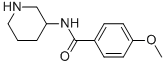4-methoxy-N-(piperidin-3-yl)benzamide CAS#: 31638-69-4