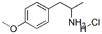 4-methoxyamphetamine hydrochloride CAS#: 3706-26-1