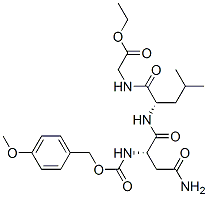 4-methoxybenzyloxycarbonyl-asparaginyl-leucyl-glycine ethyl ester CAS#: 133665-58-4