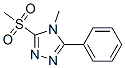 4-methyl-3-methylsulfonyl-5-phenyl-1,2,4-triazole CAS#: 116850-44-3