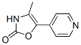 4-methyl-5-(4-pyridinyl)-2(3H)-oxazolone CAS#: 132338-12-6