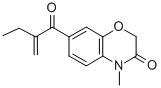 4-methyl-7-(2-methylene-1-oxobutyl)-2H-1,4-benzoxazin-3(4H)-one CAS#: 116337-81-6
