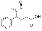4-(methylnitrosamino)-4-(3-pyridyl)butyric acid CAS#: 123743-84-0
