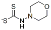 4-morpholinedithiocarbamate CAS#: 3581-30-4