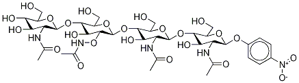 4-nitrophenyl-N,N',N'',N''',N''''-pentaacetyl-beta-chitopentaoside CAS#: 114882-45-0