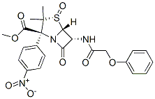 (4-nitrophenyl)methyl [2S-(2alpha,4beta,5alpha,6beta)]-3,3-dimethyl-7-oxo-6-(phenoxyacetamido)-4-thia-1-azabicyclo[3.2.0]heptane-2-carboxylate 4-oxide CAS#: 41625-65-4