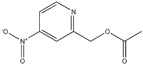 (4-nitropyridin-2-yl)methyl acetate CAS#: 131747-32-5