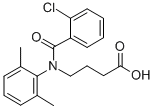 4-[o-Chlorobenzoyl(2,6-xylyl)amino]butyric acid CAS#: 30544-71-9