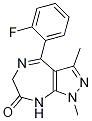 4-(o-Fluorophenyl)-6,8-dihydro-1,3-diMethylpyrazolo[3,4-e][1,4]diazepin-7(1H)-one CAS#: 31271-94-0