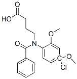 4-[p-Chlorobenzoyl(2,4-dimethoxyphenyl)amino]butyric acid CAS#: 30544-68-4
