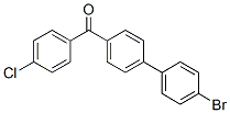 4-(p-bromophenyl)-4'-chlorobenzophenone CAS#: 43007-16-5