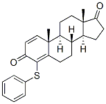 4-phenylthio-1,4-androstadiene-3,17-dione CAS#: 164080-14-2