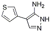 4-(thiophen-3-yl)-1H-pyrazol-5-aMine CAS#: 162286-51-3