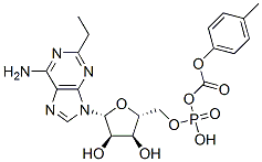4-tolyloxycarbonyl-2-ethyl adenosine monophosphate CAS#: 125882-88-4