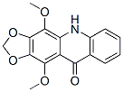 4,11-Dimethoxy-1,3-dioxolo[4,5-b]acridin-10(5H)-one CAS#: 477-78-1