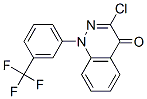 4(1H)-Cinnolinone,  3-chloro-1-[3-(trifluoromethyl)phenyl]- CAS#: 150582-12-0