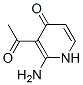 4(1H)-Pyridinone, 3-acetyl-2-amino- (9CI) CAS#: 176238-50-9
