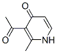 4(1H)-Pyridinone, 3-acetyl-2-methyl- (9CI) CAS#: 153705-18-1