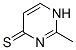 4(1H)-Pyrimidinethione, 2-methyl- (9CI) CAS#: 33643-86-6