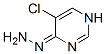 4(1H)-Pyrimidinone, 5-chloro-, hydrazone (9CI) CAS#: 122082-97-7