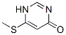 4(1H)-Pyrimidinone, 6-(methylthio)- (9CI) CAS#: 30001-45-7