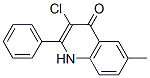 4(1H)-Quinolinone, 3-chloro-6-methyl-2-phenyl- CAS#: 117039-84-6