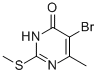 4(3H)-PYRIMIDINONE, 5-BROMO-6-METHYL-2-(METHYLTHIO)- CAS#: 33238-63-0