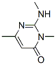 4(3H)-Pyrimidinone, 3,6-dimethyl-2-(methylamino)- (9CI) CAS#: 341009-14-1