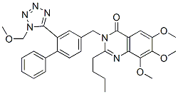 4(3H)-Quinazolinone,  2-butyl-6,7,8-trimethoxy-3-[[2-[1-(methoxymethyl)-1H-tetrazol-5-yl][1,1-biphenyl]-4-yl]methyl]- CAS#: 137416-51-4