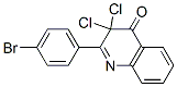 4(3H)-Quinolinone,  2-(4-bromophenyl)-3,3-dichloro- CAS#: 146774-88-1