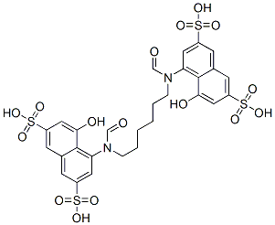 4,4'-(1,6-hexanediylbis(carbonylamino))bis(5-hydroxy-2,7-naphthalenedisulfonic acid) CAS#: 147646-62-6